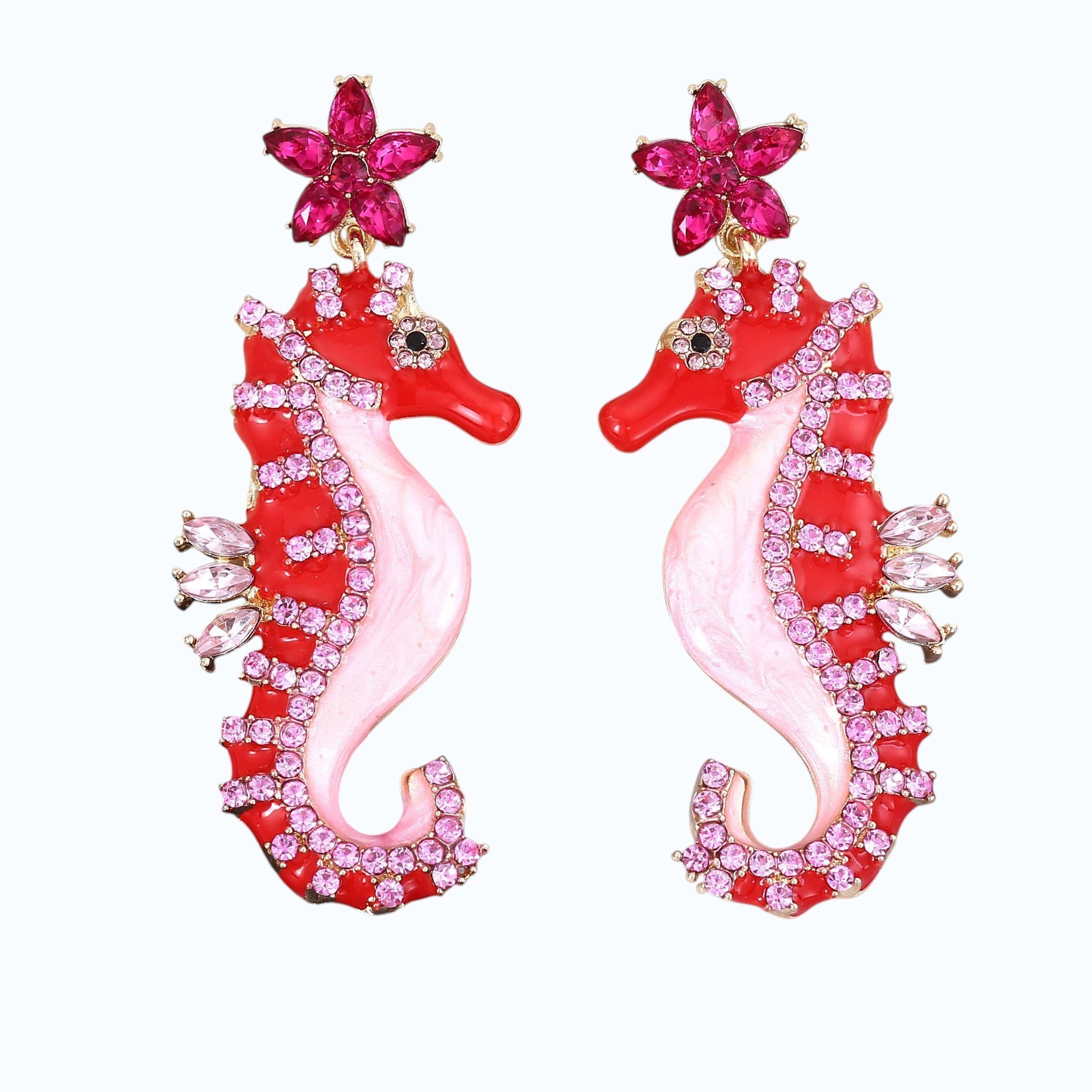 Aretes caballito de mar.