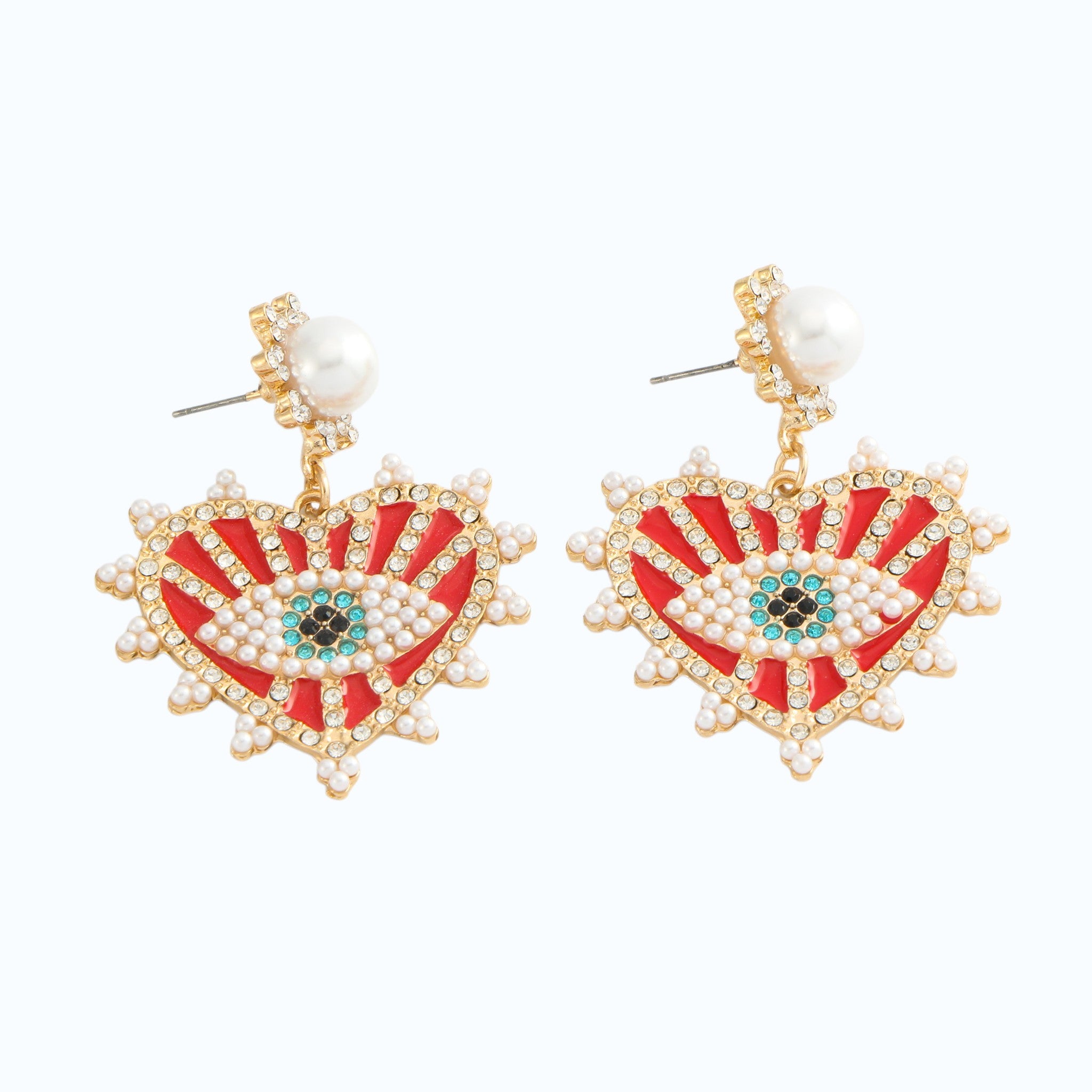 Aretes brillo.