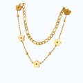 Collar flor.