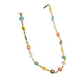 Collar de flores.