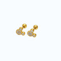 Aretes Mickey.
