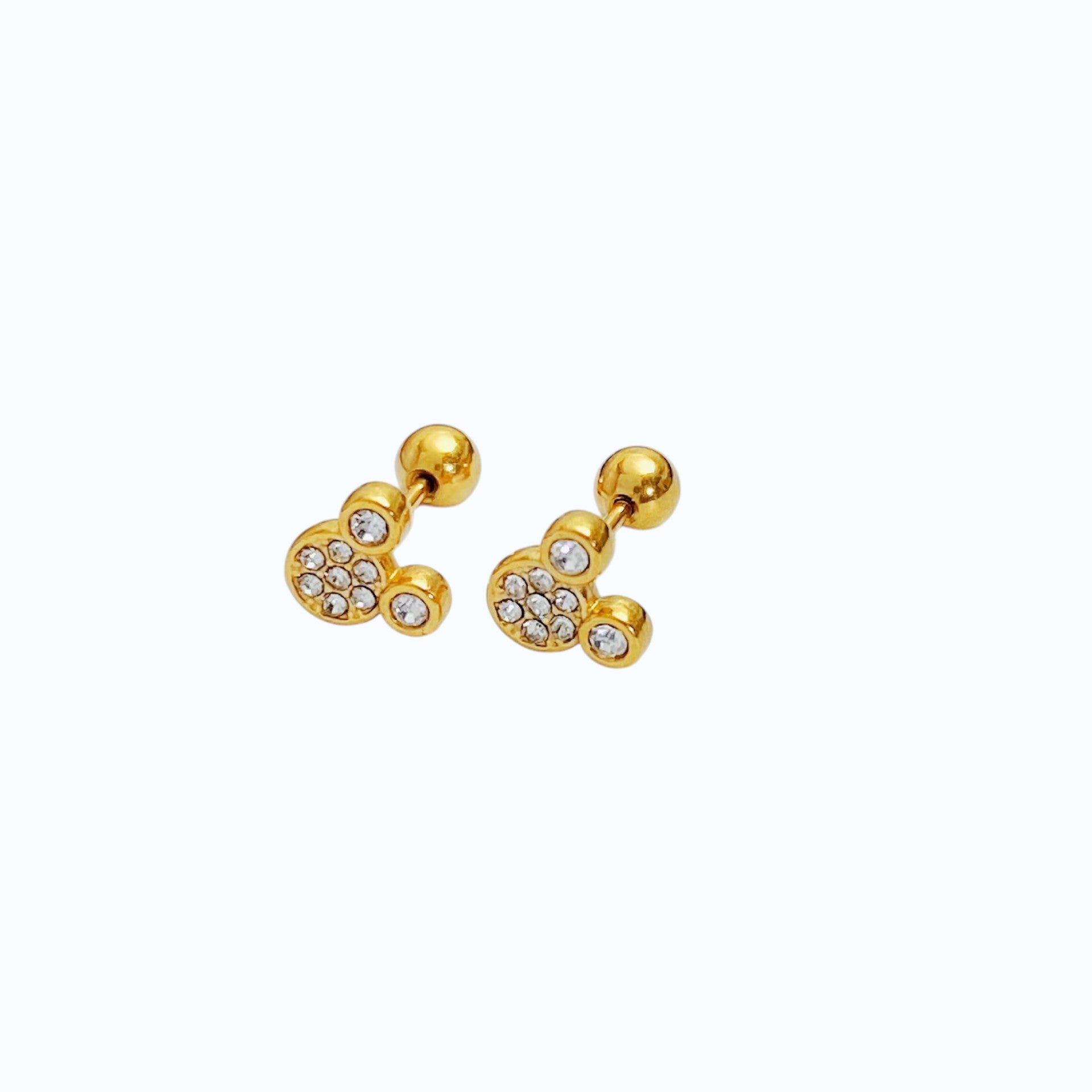 Aretes Mickey.