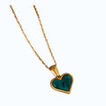 Collar corazón.