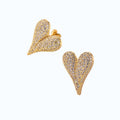 Aretes corazón.