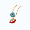 Collar de labios.