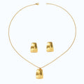 Juego de collar y aretes.