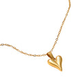 Collar corazón.