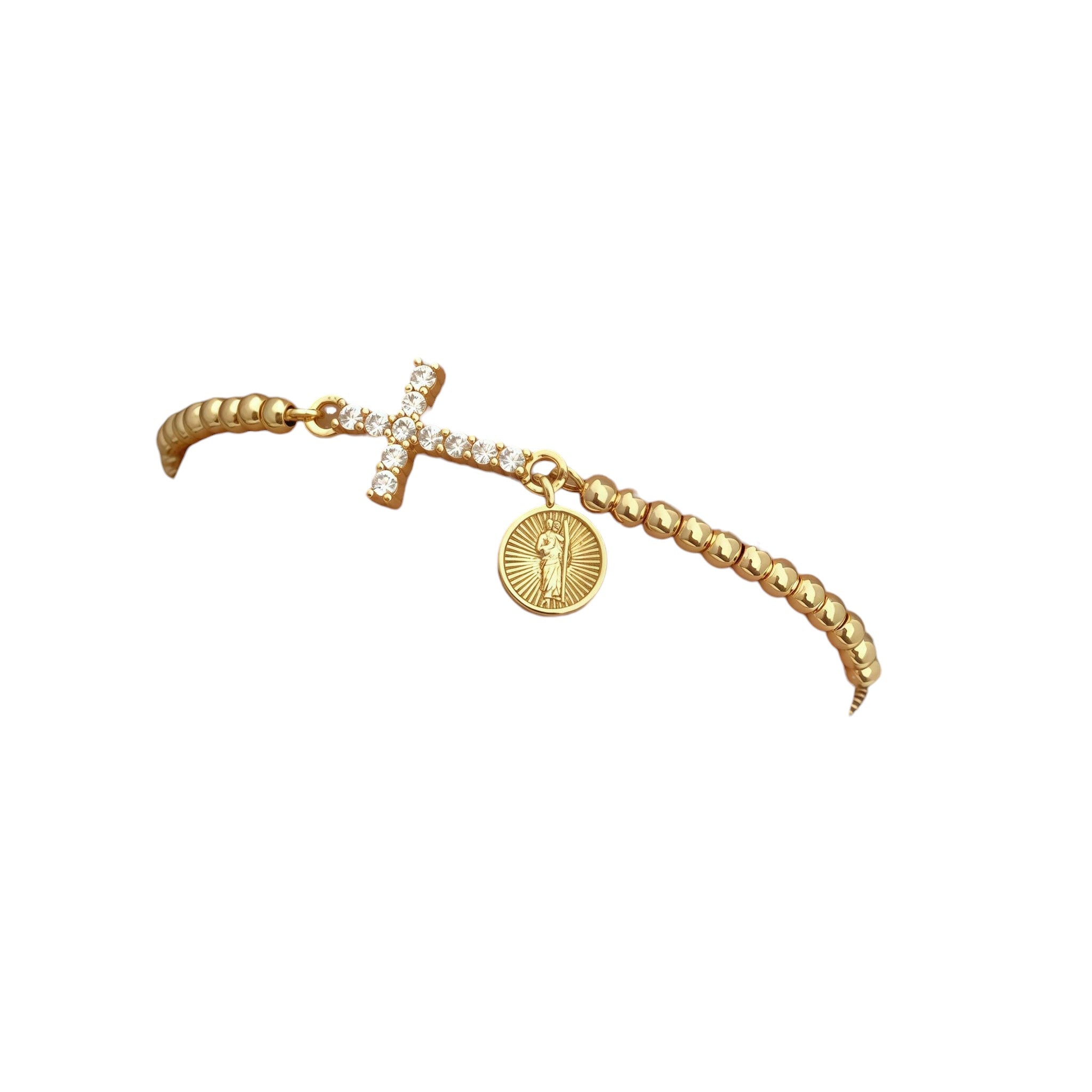 Pulsera cruz.