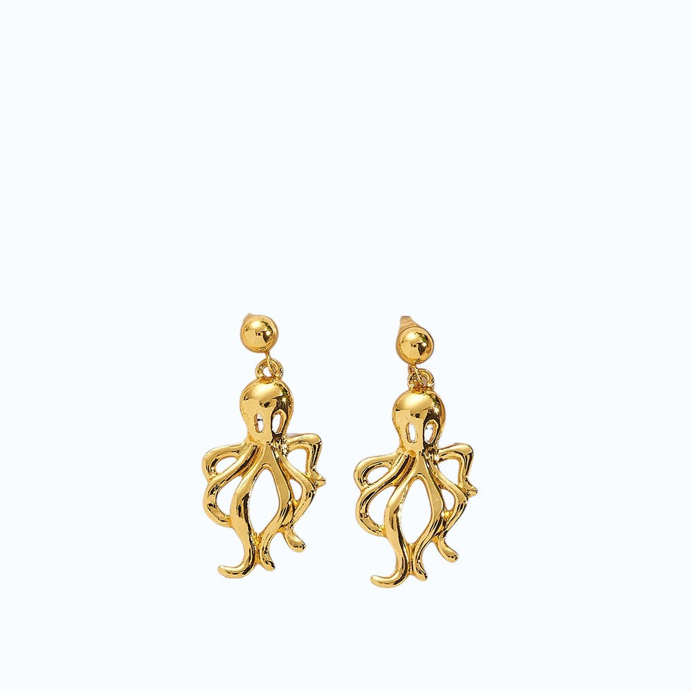 Aretes de pulpo