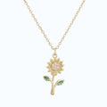 Collar girasol.