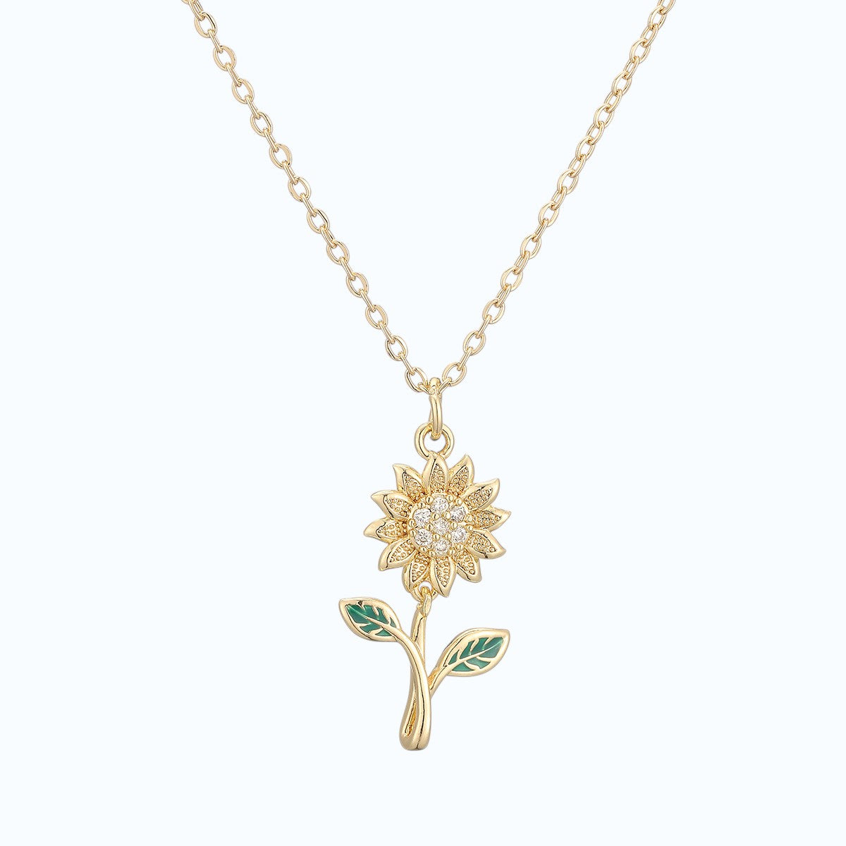 Collar girasol.