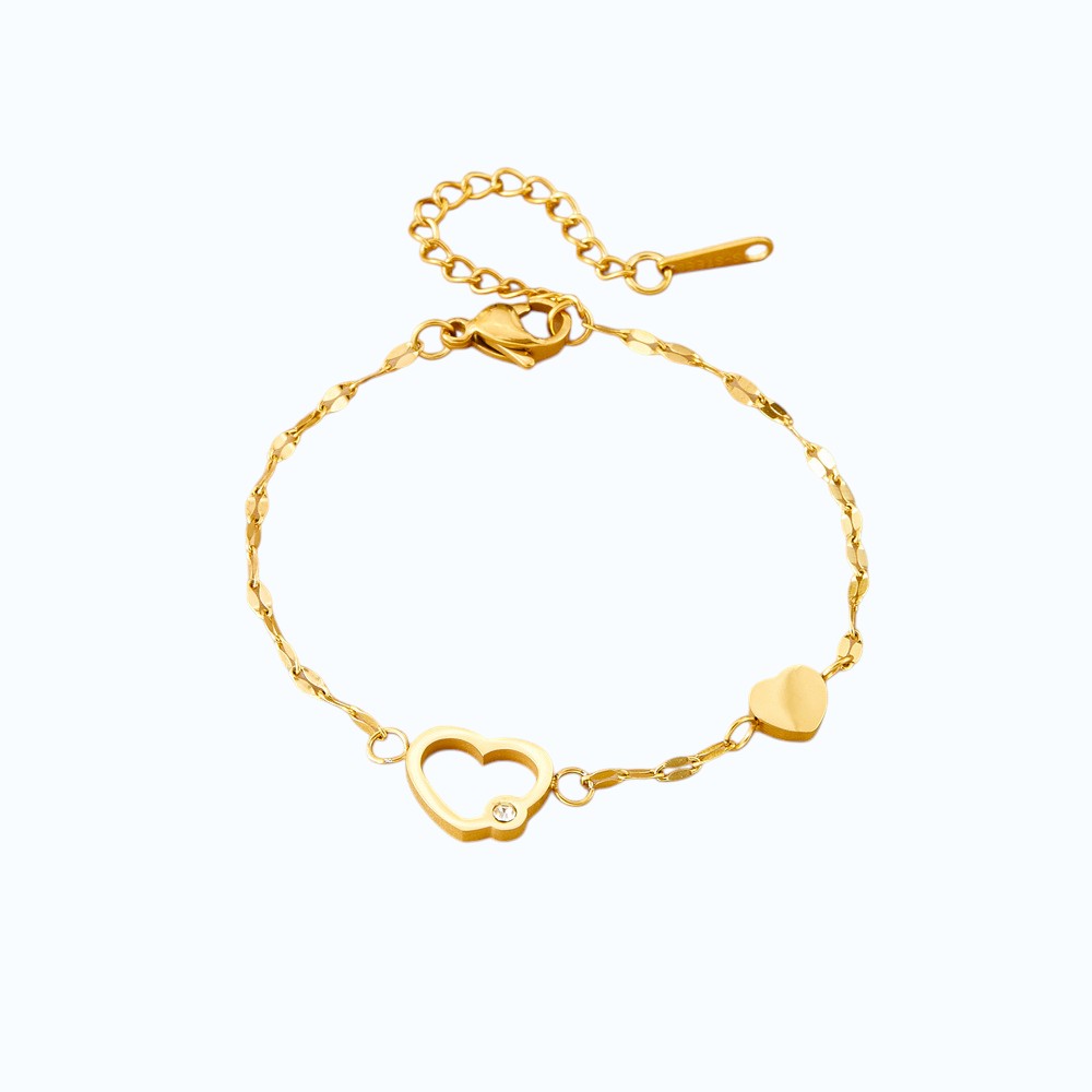 Pulsera corazón.