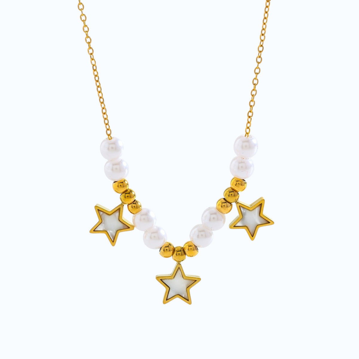 Collar de estrellas.