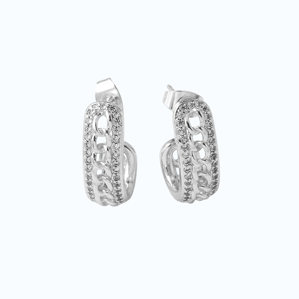 Aretes gancho.