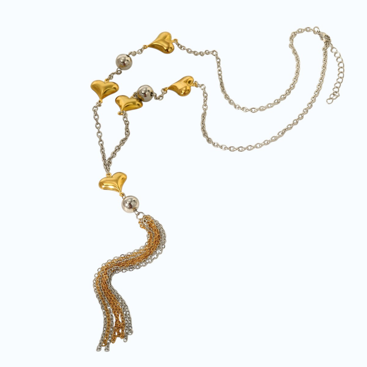 Collar largo.