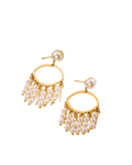 aretes de perlas