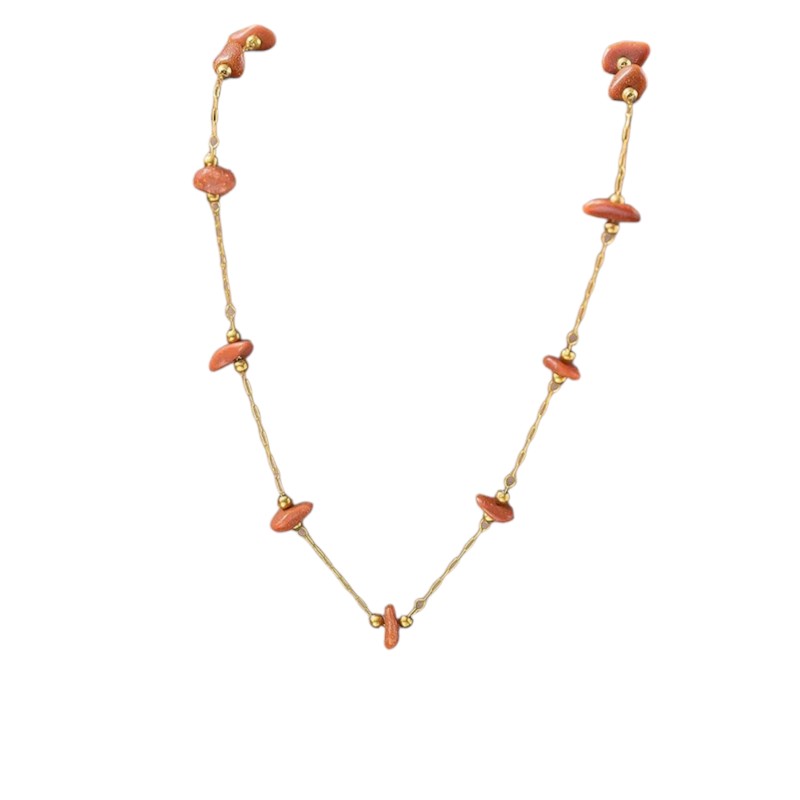 Collar de semillas.