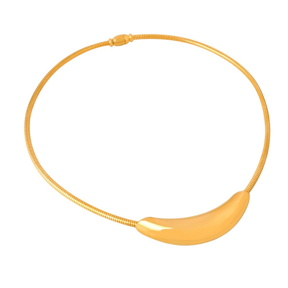 collar de tubo curvo