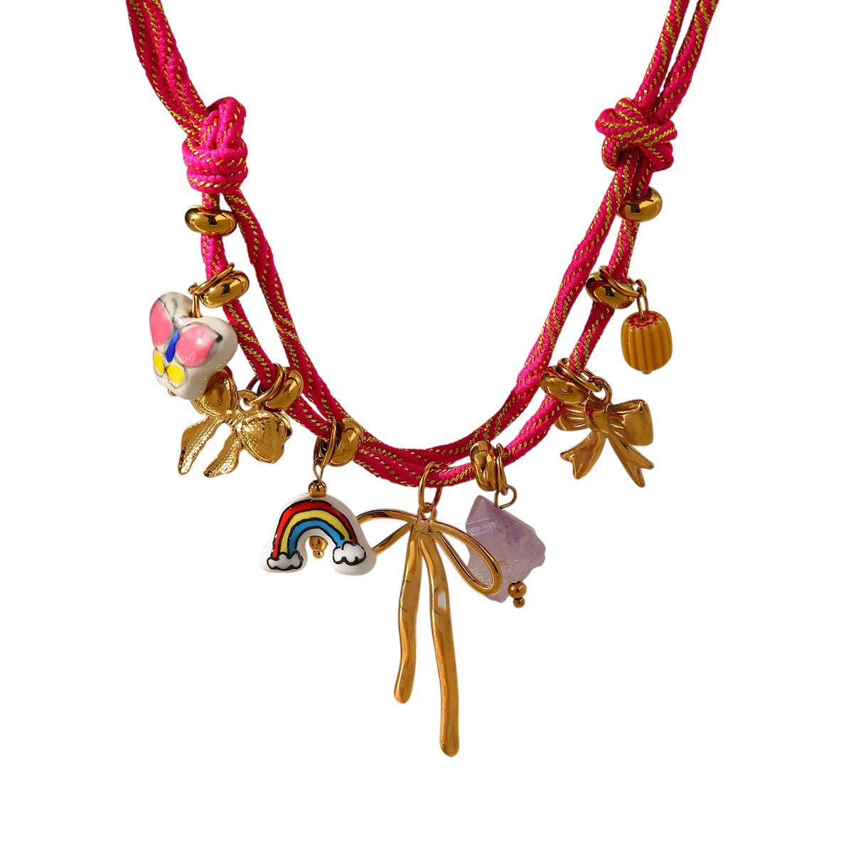 Collar rosa.