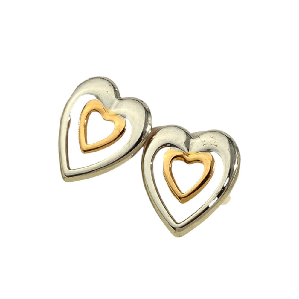 aretes de corazon