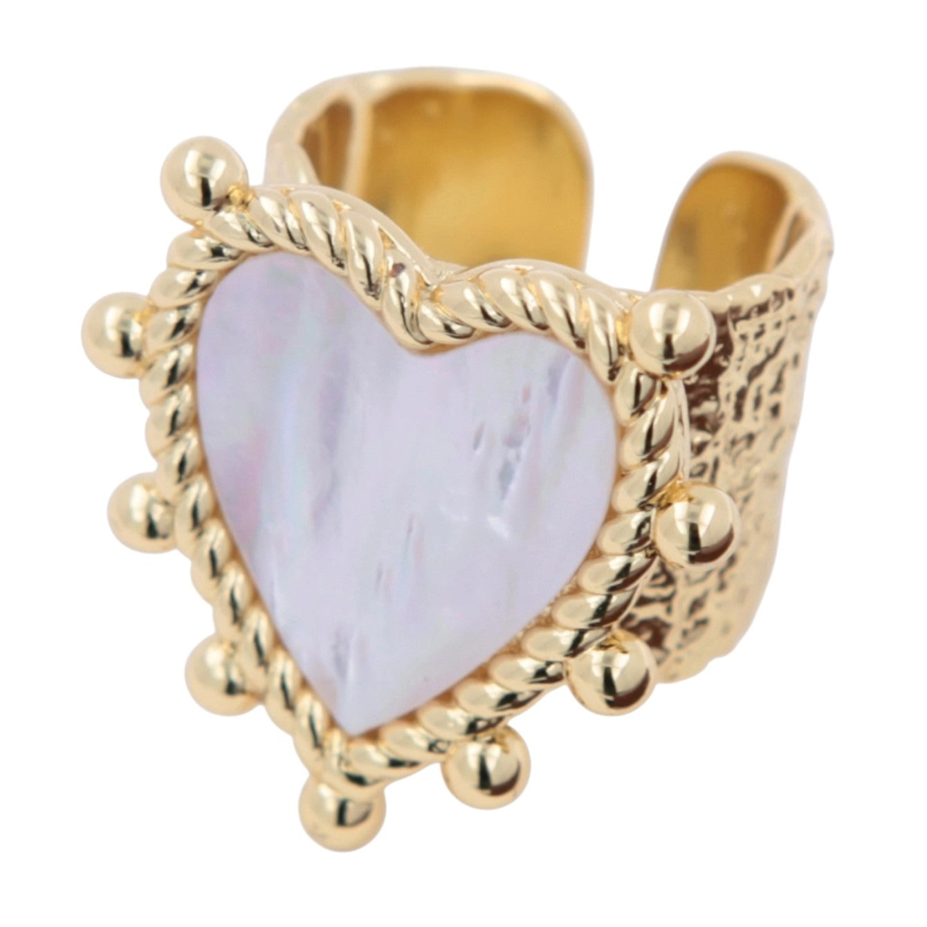Anillo  corazón.