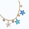 Collar floral.