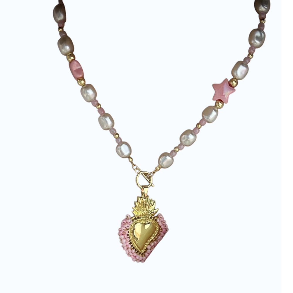 Collar perla.